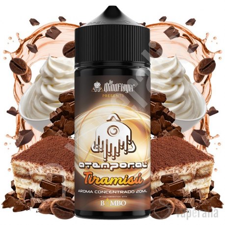 Aroma Tiramisú 20ml/120 (Longfill) - Atemporal by The Mind Flayer
