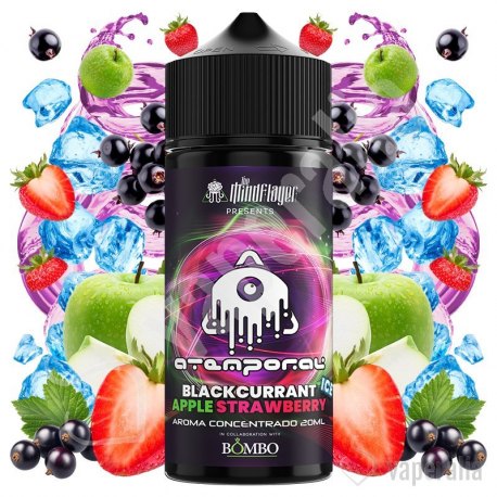 Aroma Blackcurrant Apple Strawberry Ice 20ml/120 (Longfill) - Atemporal by The Mind Flayer